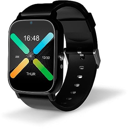 DCU TECNOLOGIC - Smartwatch Senior con GPS e Videochiamate 4G - Smart Watch con Schermo Full Touch IPS da 1,69'' - Impermeabilità IPX6 - Ideale per Anziani - Colore Nero