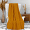 Soleil d'ocre, Cocooning Decke, Mikrofaser, 120 x 160 cm, Senf