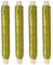 4X Blumendraht Verzinkt,Basteldraht Draht Gold, Wickeldraht Lose auf Holzwickel, Bindedraht Rostfrei Verzinkt,Stärke 0,7mm Je 30m100g Als,für Binden von Adventskranz von Blumen und Pflanzen (Gold)