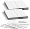 Lehrerbedarf, BIROYAL 50Stk Magnetstreifen beschreibbar inkl. 1 Marker - 8X3cm Magnete zum Beschriften - Whiteboard Zubehör Beschreibbare Magnete für Whiteboard Kühlschrank Metallschrank