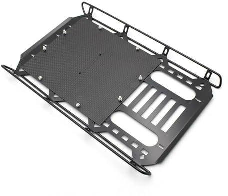 Dachträger Auto Für Ford Für Bronco Für TRX-4 2021 Metall Roll Käfig 1:10 Dach Gepäck Tablett Rack Relingträger