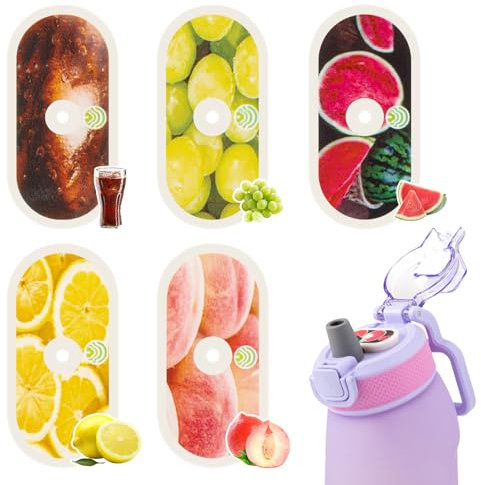 Lofrritp 5 Pods dosettes aromatiques compatibles Air Bouteille d'eau 700 ml