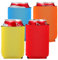 4 Pcs Beer Cooler Blank Can Coolers Beer Bottle Sleeves Coolers Holder Standard Can Covers Insulators Sleeves for Beverage Beers Cans Bottles 4.92 × 3.94 Inches Red Yellow Dark Blue Orange Rubber