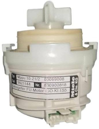 WVGFAUXA Drain Pump Motor,Compatible For Miele,Washing Machine Drain Pump Motor,Compatible For Mppu,10-21 2 9621144 Washer Drainage Parts