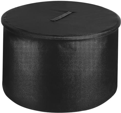 Toyvian Housse De Foyer Extérieur Ronde Housse De Protection Pour Foyer Rond Pour Terrasse