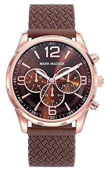 Mark Maddox HerrenArmbanduhr Multi Zifferblatt Quarz Gummi HC6018-45