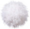Waneway 40cm White Feather Ceiling Pendant Light Shade, Non-Electrical Lampshade for Floor Lamp and Table Lamp with Shade Reducing Ring for Living Room, Dining Room and Bedroom, ID 30cm, OD 40cm