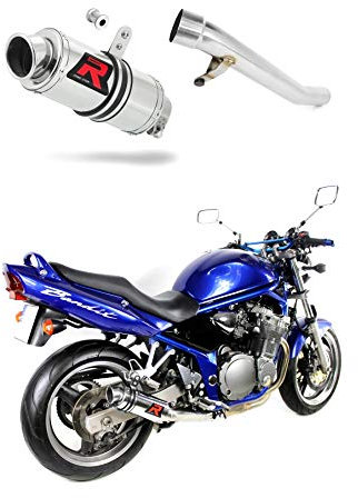 DOMINATOR Pot d'échappement Silencieux GP1 compatible avec GSF BANDIT 600 2000-2004