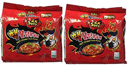 Samyang Ramen (2 x würzig), 140 g, 10 Stück