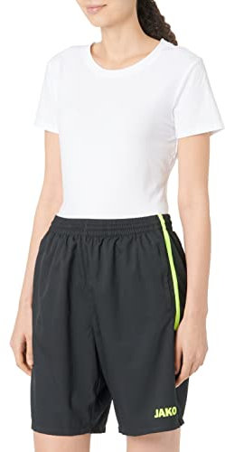 JAKO Short Competition 2.0 6218 anthrazit/Neongelb XL