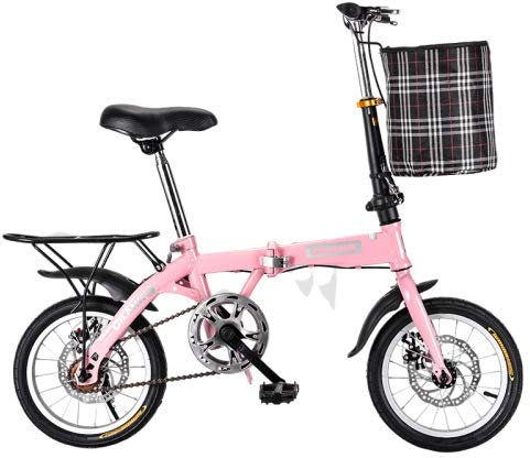 STRTG Klapprad, leicht und robust Faltbares Fahrrad+ultraleichte tragbare Klappfahrrad, für Unisex Fahrrad Falt-Fahrrad Bike 14 * 16 * 20*Zoll Bikes Erwachsene