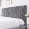 Uyeoco Bett Kopfteil Abdeckung - Full Twin Queen King Bett Kopf, Staubdichte Bezug, Verdickt All-Inclusive Kopfteil Husse