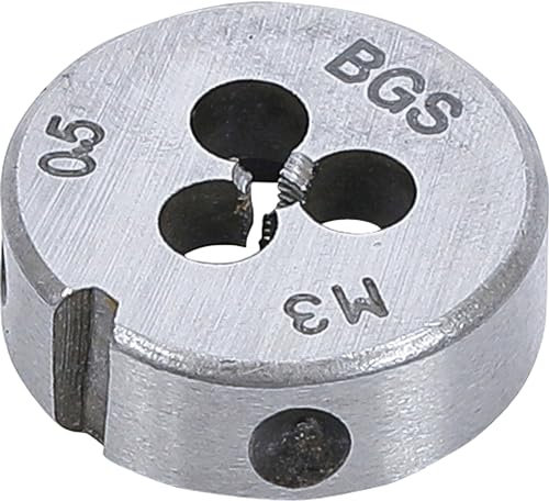 BGS 1900-M3X0.5-S | Gewindeschneideisen | M3 x 0,5 x 25 mm