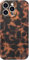 Efitoo for iPhone 13 Pro Max Case Tortoise Shell Cheetah Leopard Animal Print Pattern Cute Flexible Soft TPU Silicone Girls Woman Protective Shockproof Brown and Black Amber Phone Back Cover