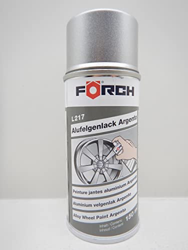 FELGENLACK LACK FELGE ALUFELGEN VIPER SILBER LACKSPRAY SPRAY FARBE 150ML (1)