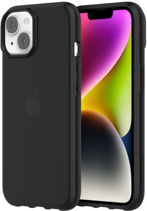 Survivor Clear Series Case for iPhone 14, Scratch Resistant/Shock Absorbing - Black (GIP-085-BLK)