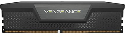 CORSAIR VENGEANCE DDR5 RAM 32GB (1x32GB) Bis zu 5600MHz CL40-40-40-77 1.25V Intel XMP 3.0 Desktop-Arbeitsspeicher – Schwarz (CMK32GX5M1B5600C40)