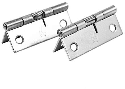 Oikabio Möbelband für Schranktür, Edelstahl, 5,1 cm , 2 Stück
