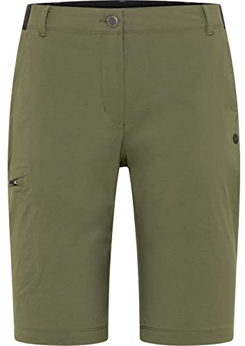 HOT sportswear Damen Wanderhose Ottawa Bermuda, Pale Olive, 42 EU