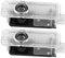 Tbest 2Pcs Car Door Logo Light Projector, 12V Led Projection Courtesy Puddle Light For Xe/Type f type door light lights projector puddle