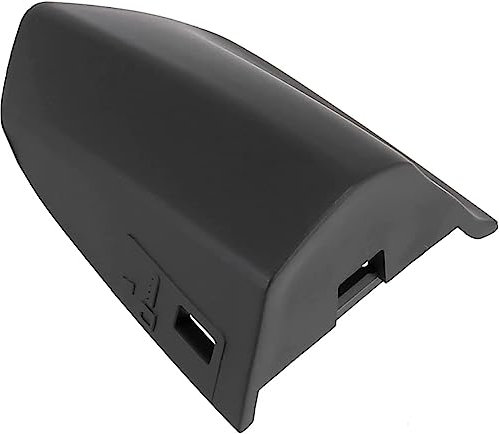 Unifizz Car Door Lock Trim Cover Cap Front Driver Left Door Handle Cover FR3Z-63218A15-AA Fit for Ford for Mustang 2015-2020 Gray