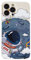 Yonds Queen for iPhone 15 Pro Max Cute Case, Cool Cartoon Astronaut Planet Moon Space Design Stylish TPU Bumper Shockproof Anti-Slip Protector Fashion Case (White Moon, iPhone 15 Pro Max)