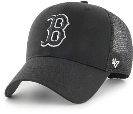 '47 Boston Red Sox MLB Most Value P. Branson Schwarz Verstellbare Trucker Cap One-Size