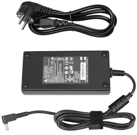 180W Caricatore Alimentatore per Acer Nitro 5 AN515-45 AN515-55 AN515-57 AN517-41 AN517-51 AN517-52 Predator Triton 300 SE PT314-52 PT314-51s Predator Helios 300 PH315-52 PH315-53 PH315-54
