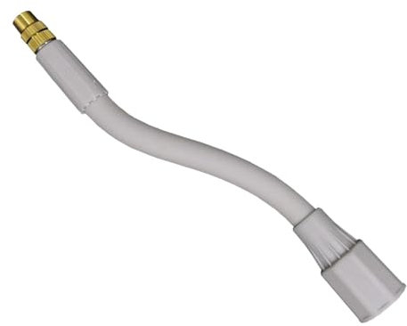 F Fityle Varilla de extensión del rociador, reemplazo de Piezas de Repuesto de Metal, Barra de extensión de arandela Flexible para regadera, Planta Mister, 17CM