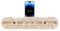Zestvria Climbing Hangboard - Wooden Haang Board, Rock Climbing Hangboard | Door Mounted Climbing Rock Finger Board, Hangboard Pull Up Climbing Board, Wall Pull Up Climbing Handle Frame for Training
