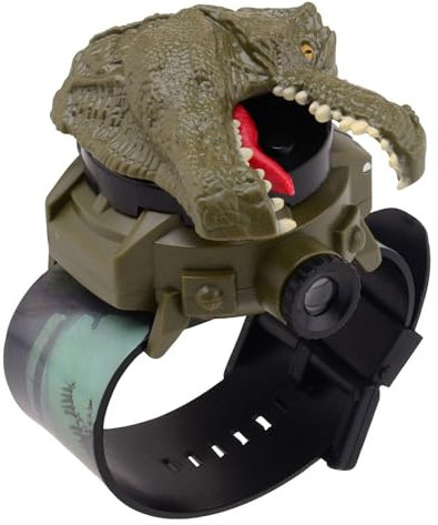 UMKY Dinosaur Kids Projector Watch - 24 Images, 3D Projection, Boys' Dinosaur Digital Watch