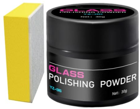 Kratzer-Entferner für Glas und Windschutzscheiben, Glaspolitur, Pulverlackreparatur, Poliermasse, Reparaturwerkzeug