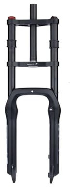 DUOCAI MTB Fork Doppelschulter-Snowbike-Felge, Federgabel 20/26 Zoll, Luftdruckstoßdämpfer, Fahrradgabel for Fatbike, E-Bike, 26 x 4 Zoll, 20 x 4 Zoll(26 Inch)