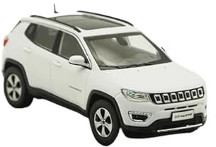 YCNXEB Klassisch Automodell 1:43 Für GAC FCA Jeep Compass SUV Legierung Auto Modell Dekoration Display Souvenir Hobby Souvenir für Erwachsene Sammler