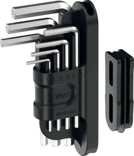 Wera Tool-Check Modular L-Wrenches Hex-Plus 1, 7-Piece