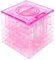 Aramox Mini Money Box Puzzle Maze Saving Bank Innovative Money Bank für Bildungsspielzeug Spaß Spiele Challenge mit Lock und Slider für Weihnachtsgeburtstag Geschenke (Rot)