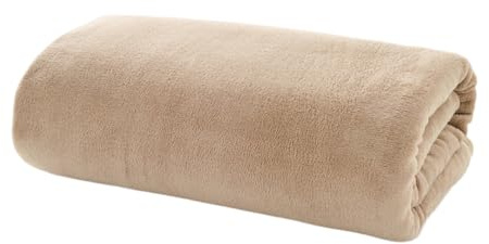 The Big One Super Soft Warm & Cozy Velvet Touch Fleece Throw Blanket Extra Large 230x270cm Luxury Blanket for Bed & Sofa Machine Washable
