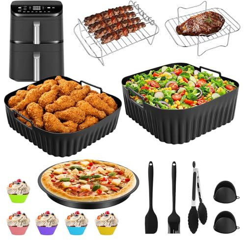 aquota Zubehör Set für COSORI Turbo Tower Compact 8,6 L DC861 15-teilig