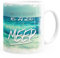 MoonWorks Kaffee-Tasse Man sitzt insgesamt viel zu wenig am Meer einfarbig weiß Unisize