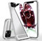 MoEx Mirrored Silicone Case compatible with iPhone 11 Pro | Phone Protection + Mirror, Silver