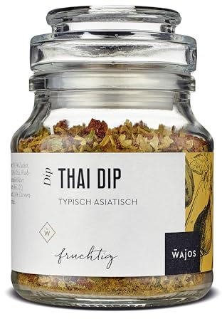 Wajos Thai Dip, 95g: typisch asiatischer Dip, Alternative Würzmischung zu Wok Gewürz, Hähnchen Gewürz und Asia Gewürzen