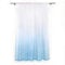 Chrasy 2er-Pack Gardinen Schals Voile Gardinen Gardinenschals Vorhänge Voile Schlaufenschal mit Farbverlauf für Schlafzimmer/Kinderzimmer Große Fenster(H 270 X B 100cm) (Blau)