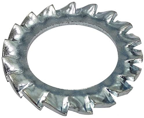 AERZETIX - C44527 - Juego de 10 Arandelas abanico de freno M14 para perno/tornillo M14 - dientes dentado exterior - en acero galvanizado - DIN6798 - montaje tuerca fijación sellado apriete