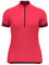 Odlo Damen Radtrikot halber Reißverschluss ESSENTIALS, paradise pink - raspberry fudge, S