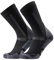 DANISH ENDURANCE Merino Wandersocken, Thermo Outdoor Socken & Trekkingsocken, Unisex, für Herren & Damen, Schwarz, 39-42