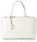 Calvin Klein Damen CK Set Shopper MD K60K610172 Tragetasche, Weiß (Dark Ecru)