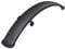 SKS GERMANY INFINITY UNIVERSAL MUDGUARD 75 REAR Hinterradschutzblech (robuster, verwindungssteifer und korrosionsgeschützter Radspritzschutz zur Montage am Gepäckträger INFINITY), schwarz