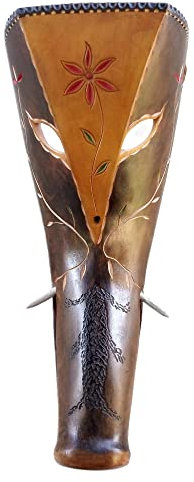 Animas de Sardinia - Masken Caratza de Porcu - Handgefertigt in Italien (Caratza de Porcu Nr. 1)