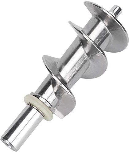 Teksome Meat Grinder Feed Screw | Meat Grinders for Kitchen | Meat Mincer Screw, Safe Meat Grinder Screw, Simple Installation Stainless Steel for Electric Meat Grinder