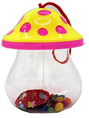 Multicolor Plastic Fish Bowl Office Tea Table Decoration Box For Small Fish Mini Aquarium Multicolor Fish For Tank Fish Bowls For Centerpieces